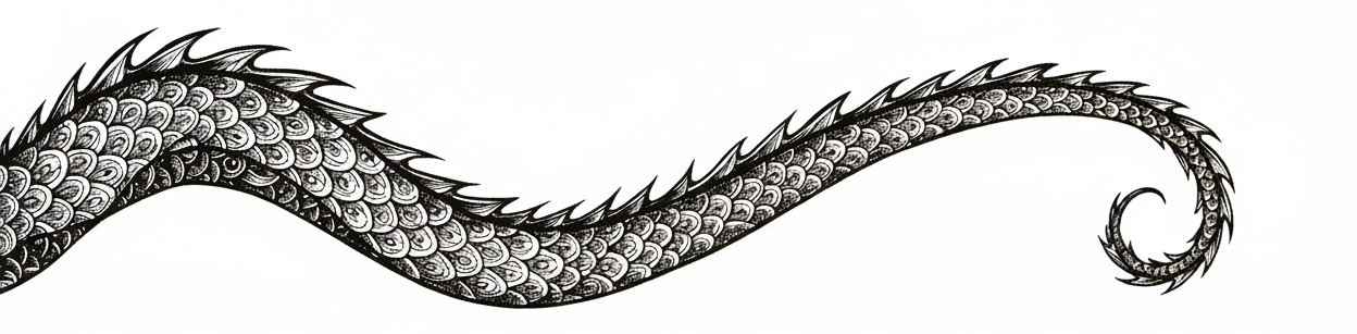 Dragon Tail Divider - Clean